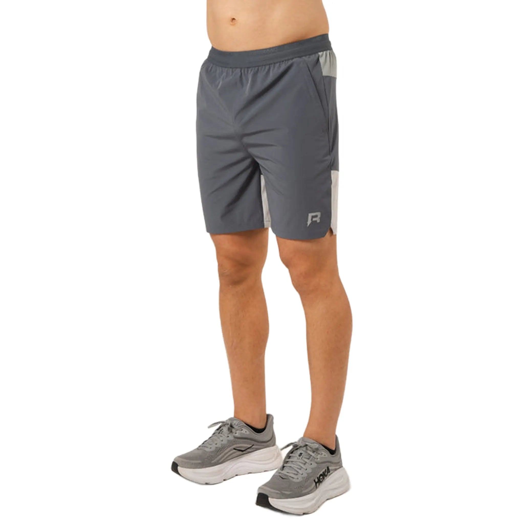 Front View of Reprimo Flight Turbulence Vapour Blue Shorts